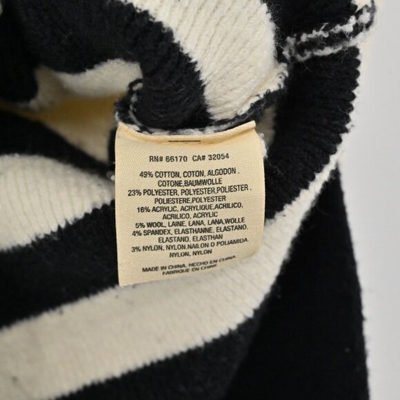 ANTHROPOLOGIE Sweater Womens Size XS ANGEL OF THE NORTH Cardigan Stripe Button - Picture 9 of 13
